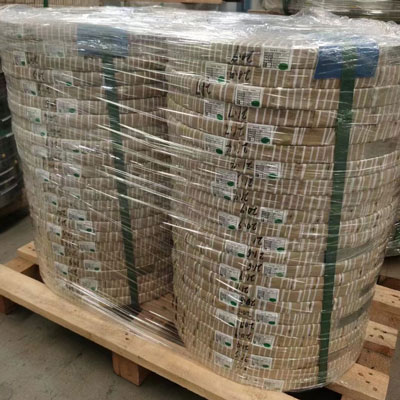 Bobina de tira de resorte de acero inoxidable